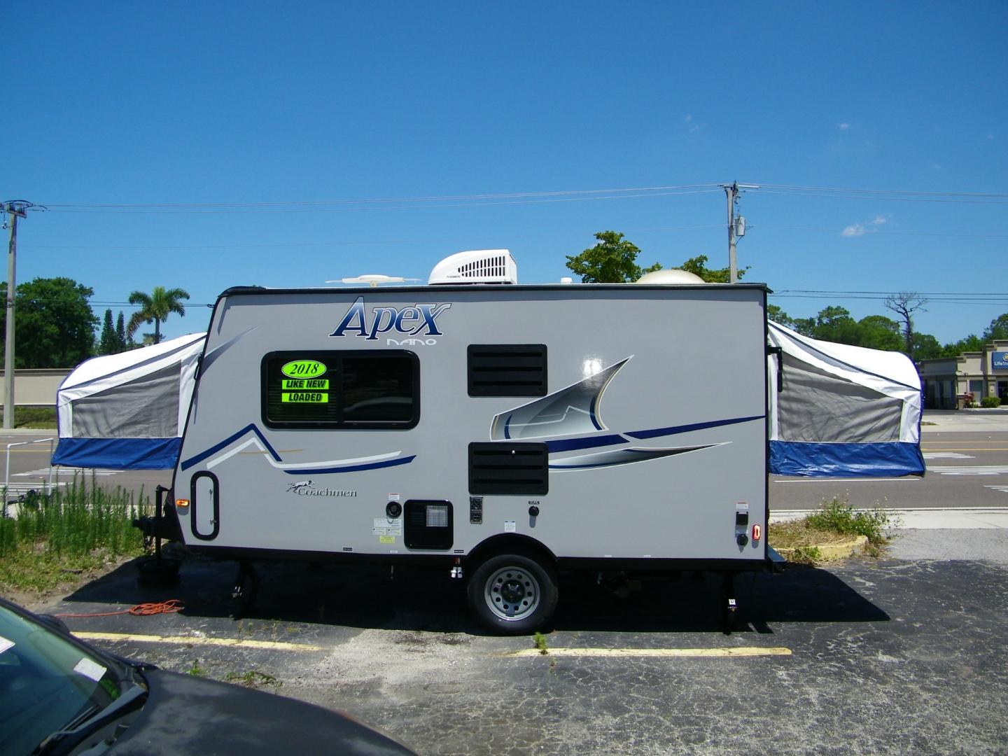 2018 Gray /Brown COACHMEN APEX 15X (5ZT2CXDC4JL) with an N/A engine, N/A transmission, located at 4000 Bee Ridge Road, Sarasota, FL, 34233, (941) 926-0300, 27.298664, -82.489151 - Photo#3